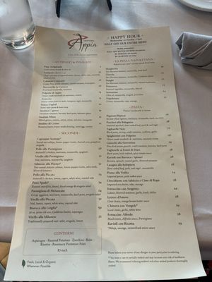 Menu photo 2 Trattoria Appia Providence, RI Menu photo 2 Trattoria Appia Providence, RI