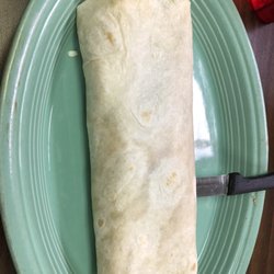 La Hacienda Mexican Grill - This burrito was huge and good