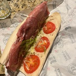 Jimmy Johns - 3 tiny pieces of roma tomatoes the cheapest tomato out.