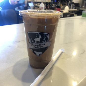 Founders Coffee - Salted Caramel Latte iced - Coffee & Tea Near Me - Las Vegas, Nevada
