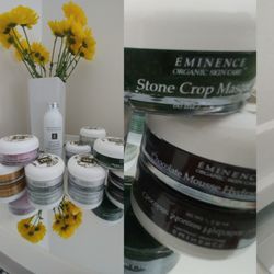 An Eminence treatment is included with Lux Facial and Organic Facial. 100% organic and result driven.