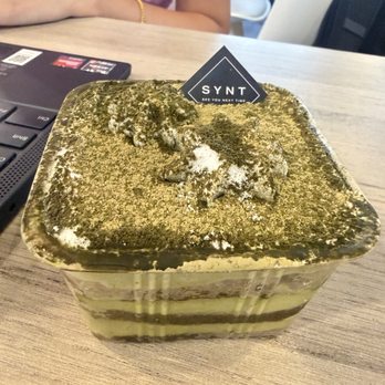 SYNT Coffee - [Ceremonial] Matcha Tiramisu Cake - Coffee & Tea Near Me - Los Angeles, California