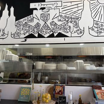 Didar Kitchen - Their open kitchen area, and a nice Iranian mural.. - Persian/Iranian Near Me - Sherman Oaks, California Didar Kitchen - Their open kitchen area, and a nice Iranian mural.. - Persian/Iranian Near Me - Sherman Oaks, California