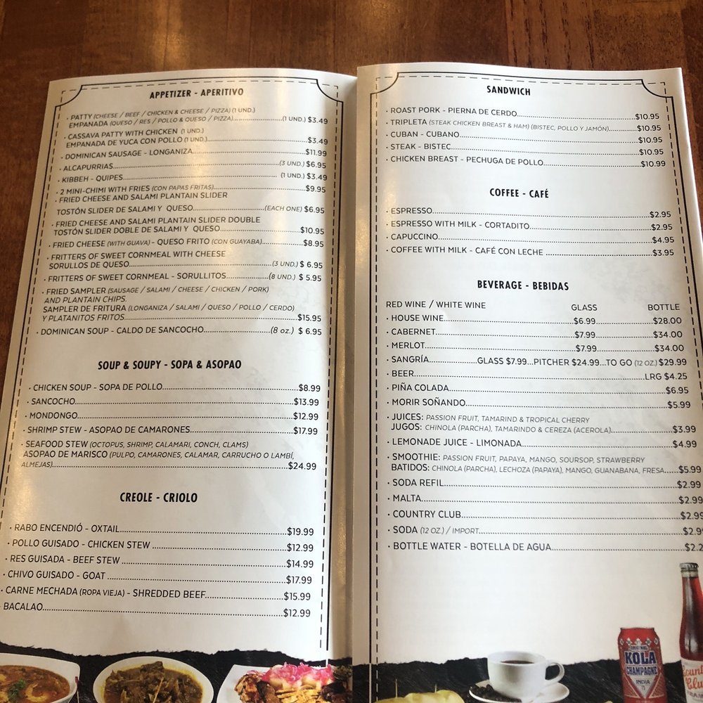 Chimiking Restaurant - Whisperlakes - Menu - Latin American Near Me - Orlando, Florida