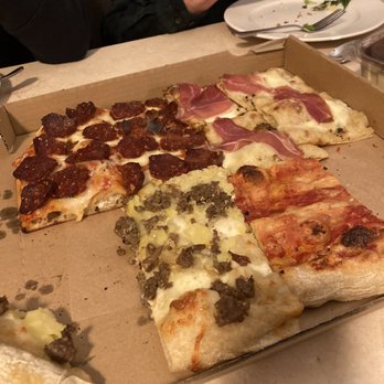 Foodshed Take Away - Pizza tray - missing toppings on two flavors - Italian Near Me - Napa, California Foodshed Take Away - Pizza tray - missing toppings on two flavors - Italian Near Me - Napa, California