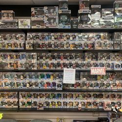 UltimateSpiceGaming - Examples of our Funko Wall