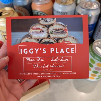 Iggy's Place - Sandwiches Near Me - San Francisco, California Iggy's Place - Sandwiches Near Me - San Francisco, California