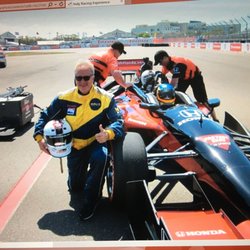 Lange Eye Institute - Dr Lange at the St Pete Grand Prix in 2017