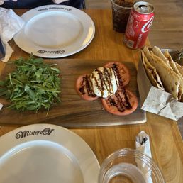 Burrata Caprese salad Burrata Caprese salad