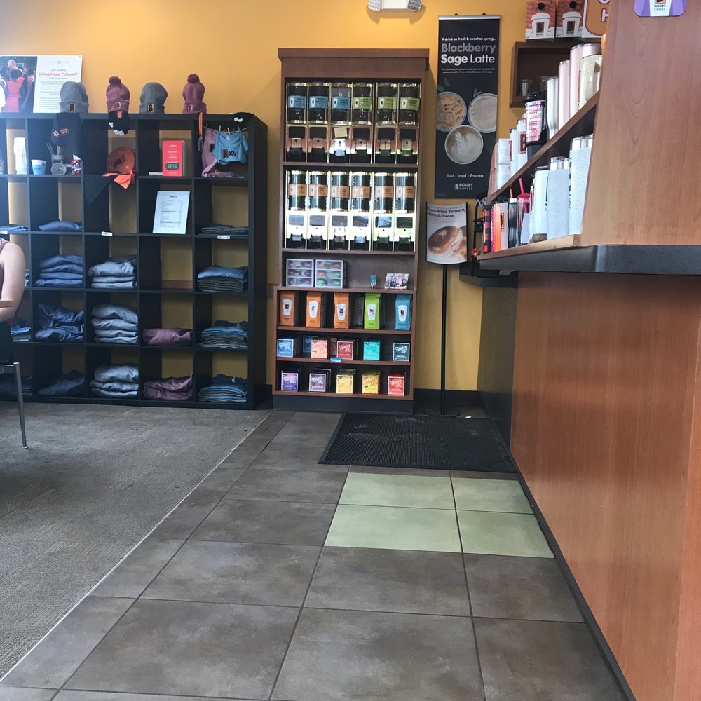 BIGGBY COFFEE - the inside of a coffee shop - Coffee & Tea Near Me - Houghton, Michigan