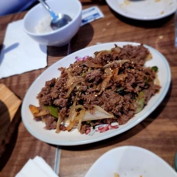 ARIARI - Bulgogi (old preparation. Now made with duck.) Normal but tasty with tender beef - Korean Near Me - New York, New York