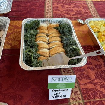 Nourish - Mushroom lentil wellington - Juice Bars & Smoothies Near Me - Philadelphia, Pennsylvania Nourish - Mushroom lentil wellington - Juice Bars & Smoothies Near Me - Philadelphia, Pennsylvania