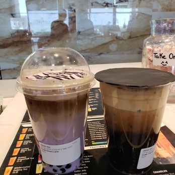 Tea Fresho - Purple dream and tiramisu - Bubble Tea Near Me - Gilbert, Arizona