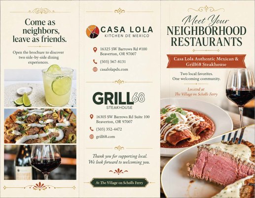 Menu photo 1 Casa Lola Kitchen de Mexico Beaverton, OR Menu photo 1 Casa Lola Kitchen de Mexico Beaverton, OR