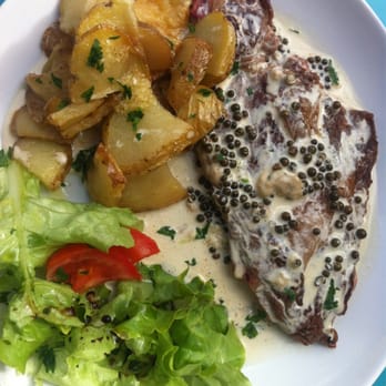 L'Effet Clochette - Entrecôte au poivre - French Near Me - Marseille, 13