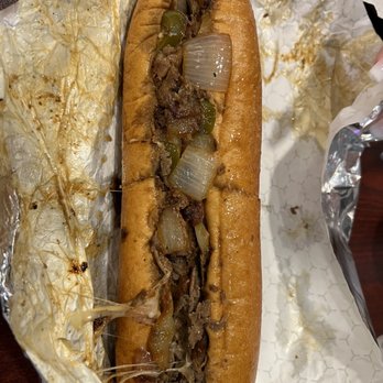 Stuff'D Steaks & Hoagies - Ribeye Cheesesteak with onions, jalapeño, and provolone cheese. - Cheesesteaks Near Me - Hershey, Pennsylvania Stuff'D Steaks & Hoagies - Ribeye Cheesesteak with onions, jalapeño, and provolone cheese. - Cheesesteaks Near Me - Hershey, Pennsylvania