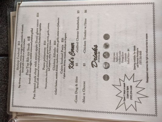 Menu photo 8 The Boathouse Bar & Stowaway Grill Nice, CA Menu photo 8 The Boathouse Bar & Stowaway Grill Nice, CA