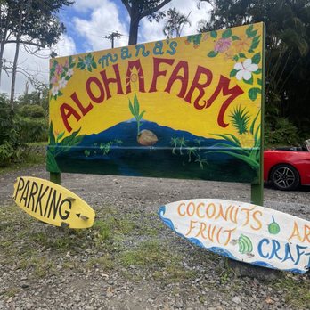Manas Aloha Farm - Food Stands Near Me - Pepeekeo, Hawaii Manas Aloha Farm - Food Stands Near Me - Pepeekeo, Hawaii