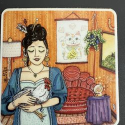 18Loves Art - The sticker I got!