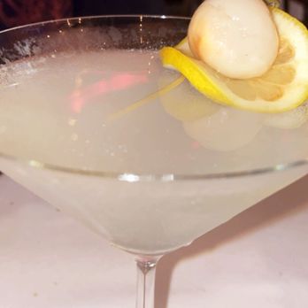 AnQi Bistro - Lychee martini - Asian Fusion Near Me - Costa Mesa, California