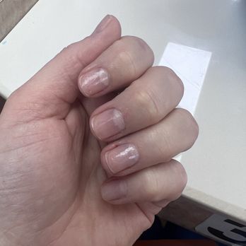 Joy Nails - Before application - Nail Salons Near Me - Galveston, Texas