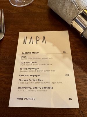 Menu photo 2 Hapa Bistro San Bruno, CA Menu photo 2 Hapa Bistro San Bruno, CA