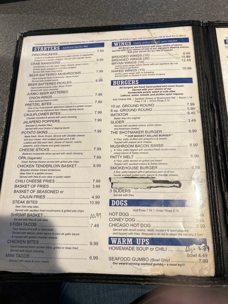 SHOT MAKER SPORTS BAR & GRILL Updated August 2024 13 Photos & 36