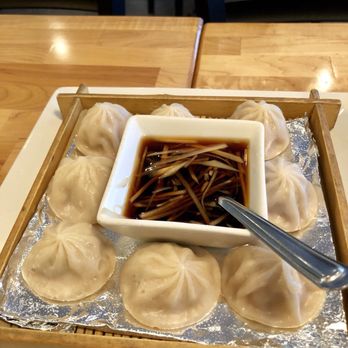 Mint Thai Kitchen - Soup dumplings! One of the best I've had in Houston so far; great somewhat-chewy wrapping on the outside. - Thai Near Me - Houston, Texas Mint Thai Kitchen - Soup dumplings! One of the best I've had in Houston so far; great somewhat-chewy wrapping on the outside. - Thai Near Me - Houston, Texas