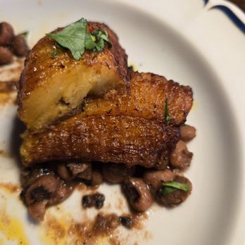 Bistro Sojo - Plantains (mostly gone by the time I snapped this) - Mediterranean Near Me - Winchester, Virginia