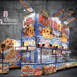 Tin Lizzy Concessions - Flag Ship Mini Donut Trailer