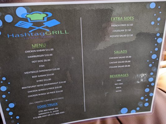 Menu photo 2 Hashtag Café Sarasota, FL Menu photo 2 Hashtag Café Sarasota, FL