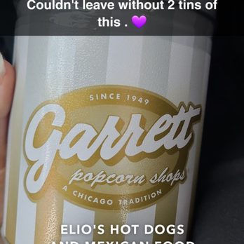 Garrett Popcorn Shops - Tin of Cheese Corn - Popcorn Shops Near Me - Chicago, Illinois Garrett Popcorn Shops - Tin of Cheese Corn - Popcorn Shops Near Me - Chicago, Illinois