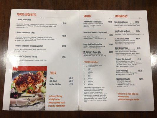 Menu photo 2 Food Heaven Ennis, CE Menu photo 2 Food Heaven Ennis, CE