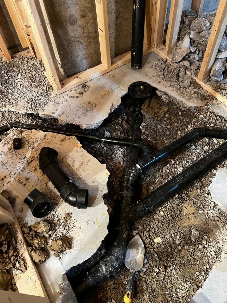 Slide of Rain Plumbing