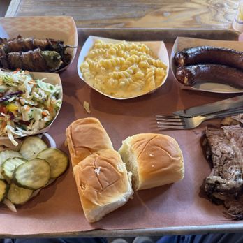 Slow Hand BBQ - Jalapeño poppers, coleslaw,Mac & Cheese,Beef Brisket,Hot Links. - Barbeque Near Me - Martinez, California Slow Hand BBQ - Jalapeño poppers, coleslaw,Mac & Cheese,Beef Brisket,Hot Links. - Barbeque Near Me - Martinez, California