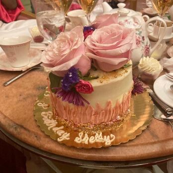 Camellias - Birthday Cake! - Champagne Bars Near Me - Charleston, South Carolina