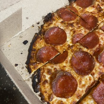 Domino's Pizza - Burnt pizza - Pizza Near Me - Kingston, Tennessee