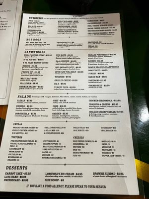 Menu photo 3 Kelly's Sea Level Rye, NY