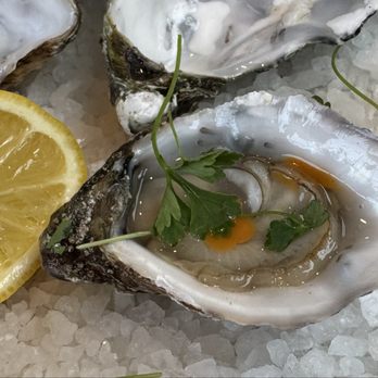 LaSalette Restaurant - Raw oysters with lemon and peri peri hot sauce - Portuguese Near Me - Sonoma, California