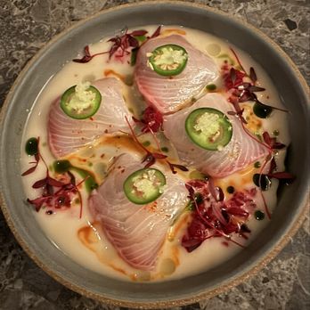 Theodora - Hiramasa Crudo - Mediterranean Near Me - Brooklyn, New York Theodora - Hiramasa Crudo - Mediterranean Near Me - Brooklyn, New York