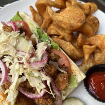 The Patten House Restaurant and Bar - Shrimp sandwich - Bars Near Me - Geneva, Illinois The Patten House Restaurant and Bar - Shrimp sandwich - Bars Near Me - Geneva, Illinois