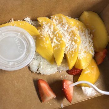 Vientiane Bistro - Sticky rice with mango. Get this - Laotian Near Me - Philadelphia, Pennsylvania Vientiane Bistro - Sticky rice with mango. Get this - Laotian Near Me - Philadelphia, Pennsylvania