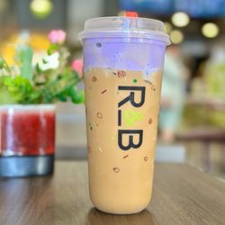 R&B Tea - Ube Coffee - Good!  But shorted me on some Ube.