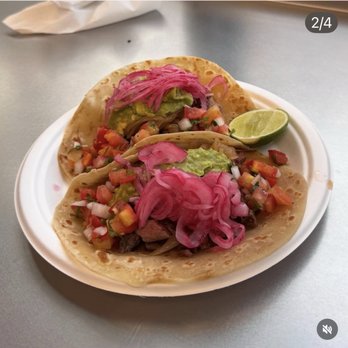 Tacos Domingo - Taco de Carne Asada - NY strip - Tacos Near Me - New York, New York Tacos Domingo - Taco de Carne Asada - NY strip - Tacos Near Me - New York, New York