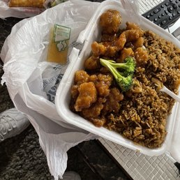 Orange chicken