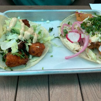 Tacos Tequila - Cauliflower and fried fish taco - Mexican Near Me - Savannah, Georgia Tacos Tequila - Cauliflower and fried fish taco - Mexican Near Me - Savannah, Georgia
