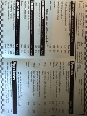 Menu photo 4 Maria's Mexican Tacos Auburn, CA Menu photo 4 Maria's Mexican Tacos Auburn, CA