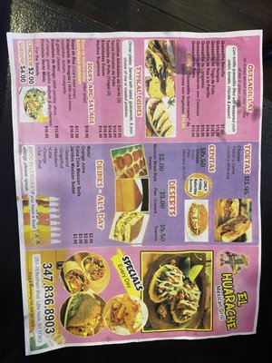 Menu photo 2 El Huarache Queens, NY