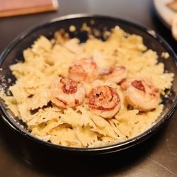 204 North Kitchen & Cocktails - Basil pesto pasta (+ shrimp I requested to add)