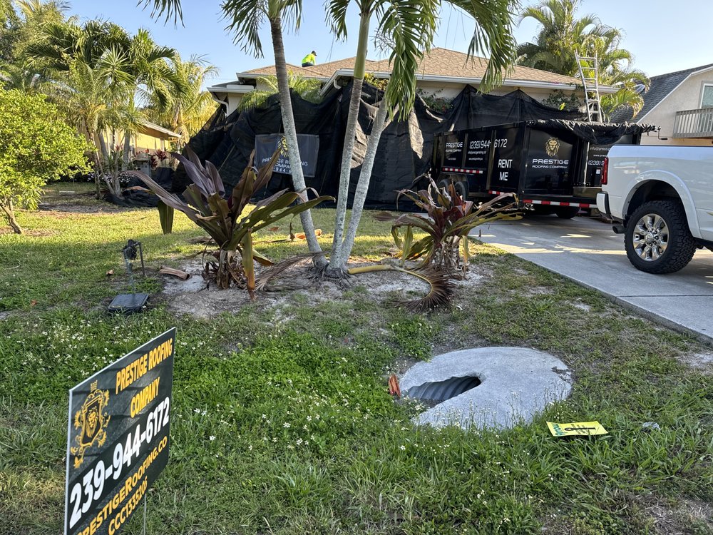 Slide of Prestige Roofing Company